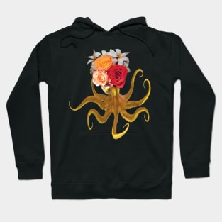 Octopus With Flowers Hoodie